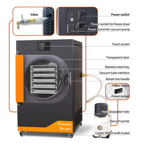 4 Layers Home Black Freeze Dryer