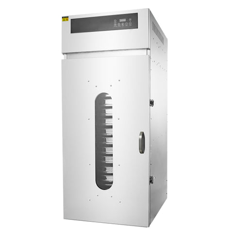 15 Layers Commercial Rotary Food Dehydrator -76.53 sq.ft Drying Area | Rotating Drying | Digital Adjustable Timer | Temperature Control | Dryer for Jerky, Herb, Meat, Beef, Fruit and Vegetables-1