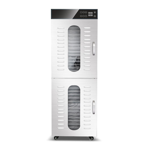 32 Layers Commercial Food Dehydrator -52.30 sq.ft Drying Area | Two Independent Drying Rooms | Digital Adjustable Timer | Temperature Control | Dryer for Jerky, Herb, Meat, Beef, Fruit and Vegetables-1