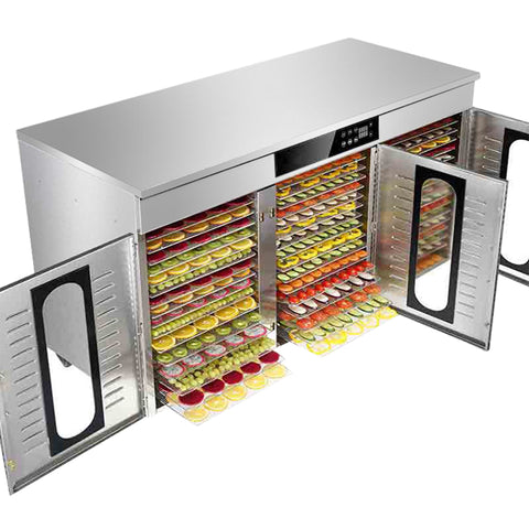 60 Layers Industrial Food Dehydrator -98.06 sq.ft Drying Area | Three Independent Drying Rooms | Digital Adjustable Timer | Temperature Control | Dryer for Jerky, Herb, Meat, Beef, Fruit and Vegetables-4