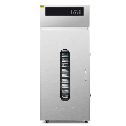 15 Layers Commercial Rotary Food Dehydrator -76.53 sq.ft Drying Area | Rotating Drying | Digital Adjustable Timer | Temperature Control | Dryer for Jerky, Herb, Meat, Beef, Fruit and Vegetables