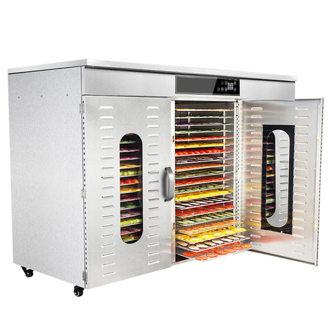 60 Layers Industrial Food Dehydrator -98.06 sq.ft Drying Area | Three Independent Drying Rooms | Digital Adjustable Timer | Temperature Control | Dryer for Jerky, Herb, Meat, Beef, Fruit and Vegetables-6