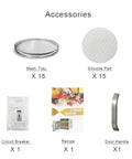 15 Layers Commercial Rotary Food Dehydrator Accessories -76.53 sq.ft Drying Area | Rotating Drying | Digital Adjustable Timer | Temperature Control | Dryer for Jerky, Herb, Meat, Beef, Fruit and Vegetables
