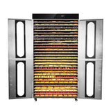 28 Layers Industrial Food Dehydrator -127.97 sq.ft Drying Area | Two Large Independent Drying Rooms | Digital Adjustable Timer | Temperature Control | Dryer for Jerky, Herb, Meat, Beef, Fruit and Vegetables-1