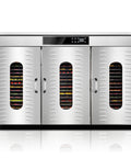 60 Layers Industrial Food Dehydrator -98.06 sq.ft Drying Area  | Three Independent Drying Rooms | Digital Adjustable Timer | Temperature Control | Dryer for Jerky, Herb, Meat, Beef, Fruit and Vegetables