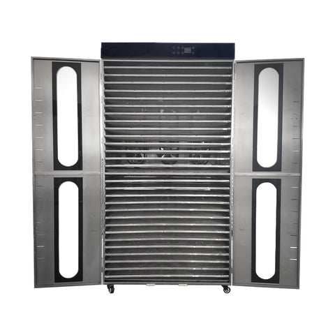 28 Layers Industrial Food Dehydrator -127.97 sq.ft Drying Area | Two Large Independent Drying Rooms | Digital Adjustable Timer | Temperature Control | Dryer for Jerky, Herb, Meat, Beef, Fruit and Vegetables-2