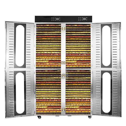 80 Layers Industrial Food Dehydrator -130.75 sq.ft Drying Area | Four Independent Drying Rooms | Digital Adjustable Timer | Temperature Control | Dryer for Jerky, Herb, Meat, Beef, Fruit and Vegetables-2
